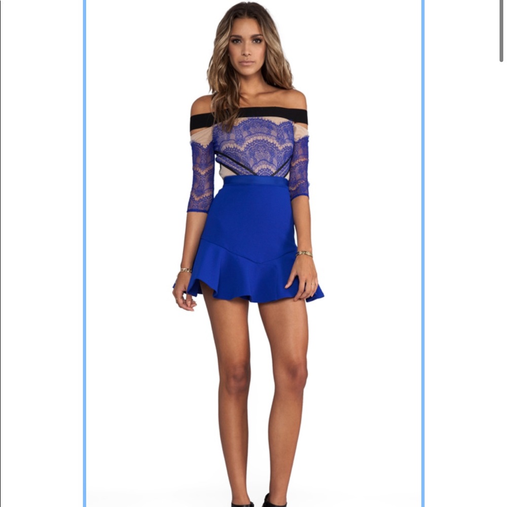 THREE FLOOR Inspired Blue Kloss Up Dress